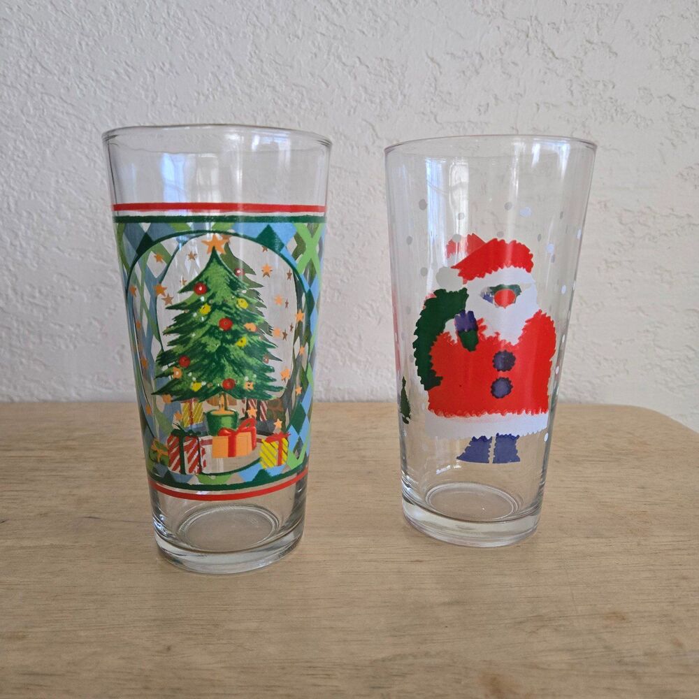 Christmas Glasses - Set of 2